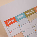 close up showing highlight weekends and moon phases