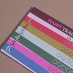 Compact A6 pad for tracking weekly goals and routines