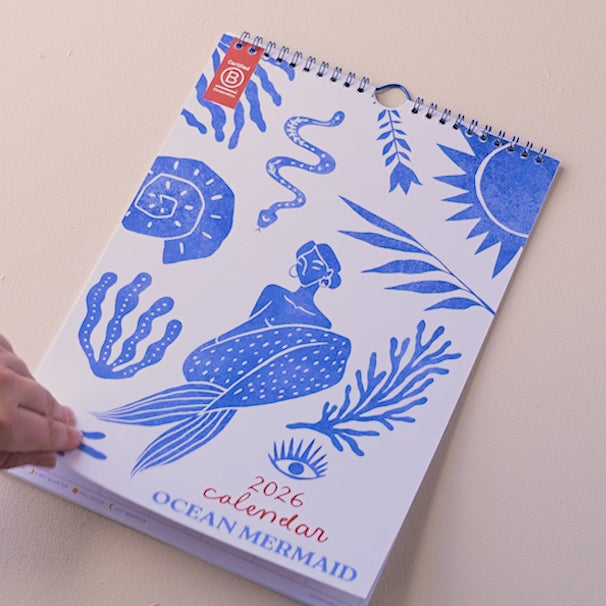 2026 Ocean Mermaid Calendar Video 