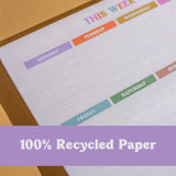 A4 'You Got This' Weekly Planner Pad | with Habit Tracker