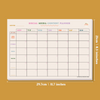 set of social media planning pads. weekly planner and content planner. A4 and A5. 100% recycled paper.